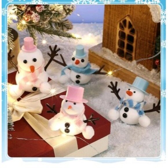 Shappy 6 Pack Christmas Craft DIY Snowman Kit Build a Snowman Crafts Fun Kit - Picture 2 of 7